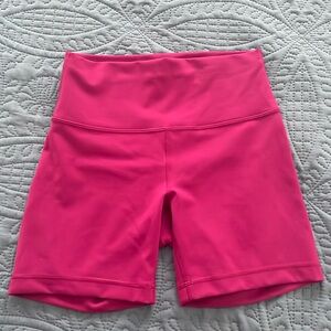 Women’s Lululemon Wunder Train HR Short 6" MGPR Biker Shorts Size 8.